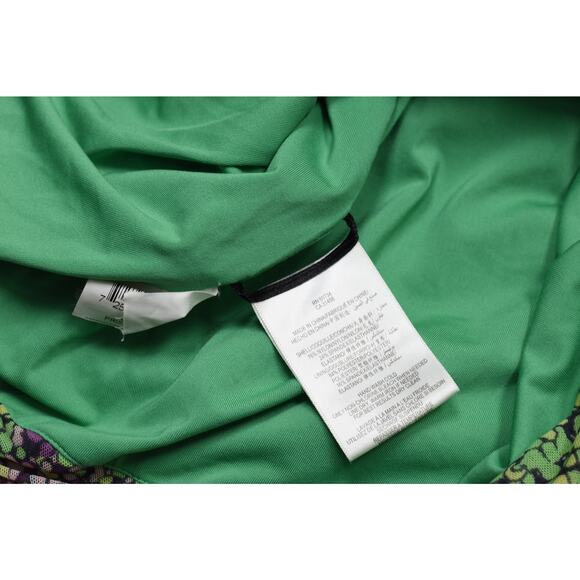 BCBGMAXAZRIA Women's Green Purple Bandage Dress Regular Size 8 - Picture 2 of 8